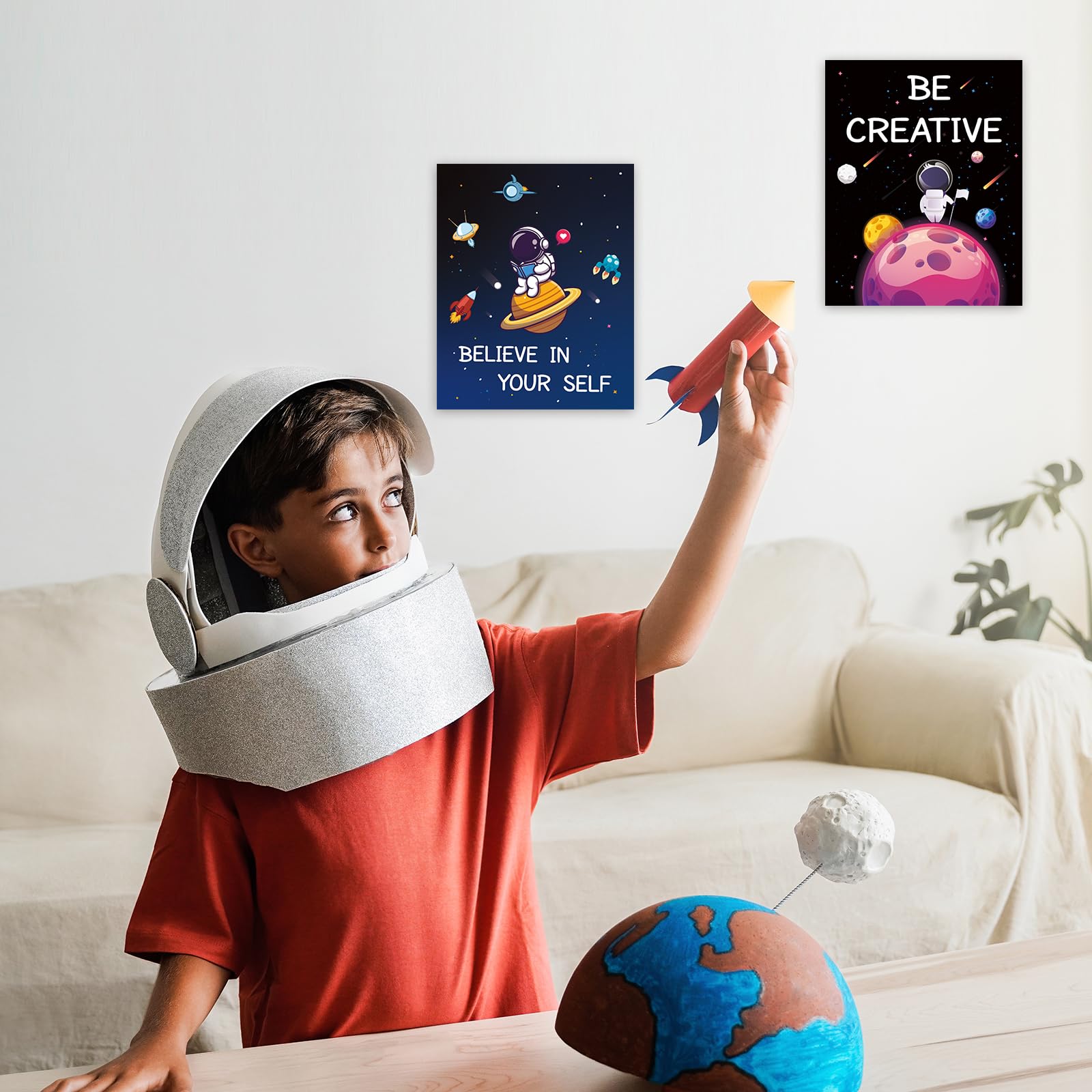 Amazon.com: ELGGIH 9 PCS Outer Space Themed Decor Space